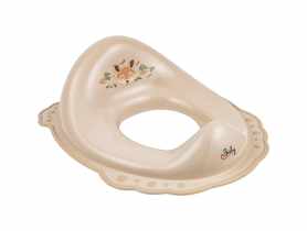 Nakładka sedesowa dla dzieci 2K Lisek Leśna Ferajna, beżowy NERGIS