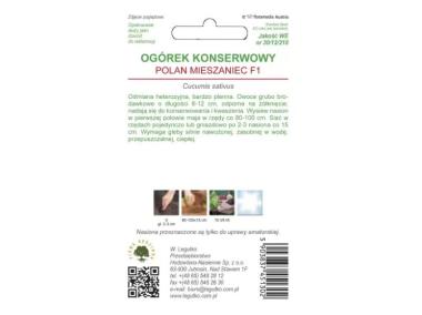 Zdjęcie: Ogórek Polan F1 5 g W.LEGUTKO