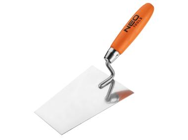 Zdjęcie: Kielnia sztukatorska trapezowa, 160 mm, uchwyt drewniany NEO