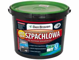 Super masa szpachlowa plastyczna bitumiczno-kauczukowa Den Bit-U 10 kg DEN BRAVEN