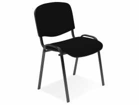Krzesło konferencyjne Ixos black czarne TS INTERIOR