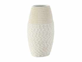 Wazon dekoracyjny Allison 17x12x30 cm naturalny EUROFIRANY