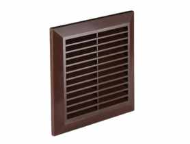 Osłona wentylacyjna 17x17 TUWS brąz AWENTA