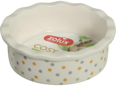 Zdjęcie: Miska ceramiczna dla gryzonia 100 ml w groszki ZOLUX
