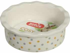 Miska ceramiczna dla gryzonia 100 ml w groszki ZOLUX
