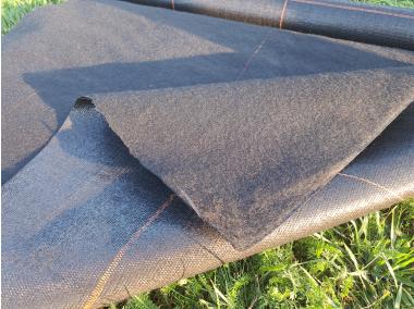 Zdjęcie: Tkanina ściółkująca czarna 140 g Agrola Hydro Fiber Mat 1 x 10 m AGRIMPEX