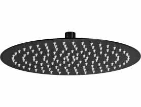 Głowica prysznicowa stalowa - 300 mm Floks nero DEANTE