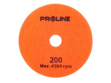 Zdjęcie: Nakładka polerska diamentowa gr.200 - 125 mm gres-ceramika PROLINE