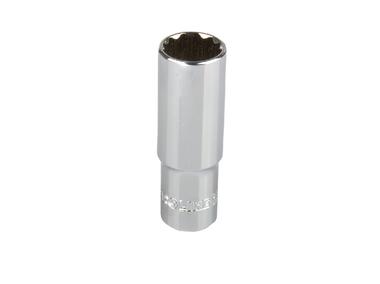 Zdjęcie: Nasadka 12-kątna wydłużona CRV 1/2 - 18 mm z zawieszką PROLINE