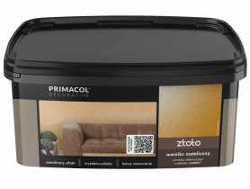 Werniks metaliczny 1 L złoto PRIMACOL DECORATIVE