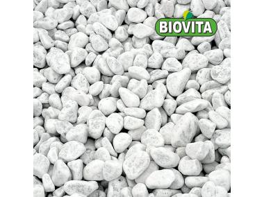 Zdjęcie: Otoczak Bianco Carrara White 25-40 mm biały szary 1000 kg BIOVITA