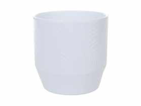 Osłonka doniczkowa 80 biała 15 cm CERMAX