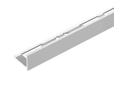 Zdjęcie: Profil do glazury 12x18x1 mm srebrny 2,5 m CEZAR