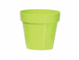 Doniczka Cube Shine limon 17 cm PROSPERPLAST