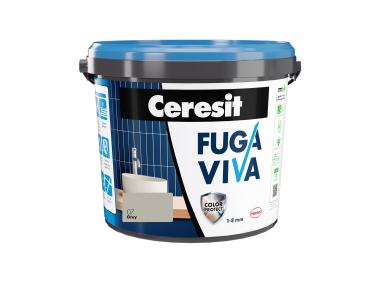 Zdjęcie: Fuga Viva elastyczna cementowa 1-8 mm grey 4 kg CERESIT
