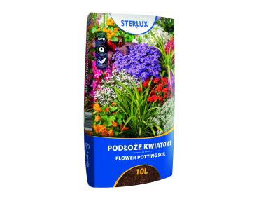 Zdjęcie: Podłoże kwiatowe 10 L STERLUX
