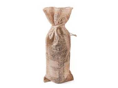 Zdjęcie: Worek jutowy na butelkę 15x36 cm dekoracyjny TIN TOURS