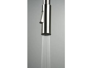 Zdjęcie: Słuchawka do baterii zlewozmywakowych Luno stal szczotkowana DEANTE