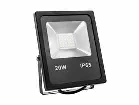 Naświetlacz LED Eco 20 W czarny slim NOCTIS