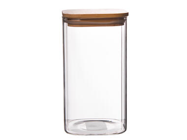 Zdjęcie: Pojemnik Borosilikat 1450 ml z pokrywką bambusową ALTOMDESIGN
