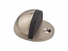 Odbojnik drzwiowy kulisty DB-001 nikiel szczotkowany METRO