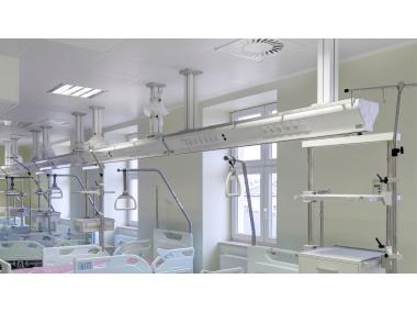 Zdjęcie: Płyta ze skalnej wełny mineralnej MediCare Block 600x600x25 mm ROCKFON