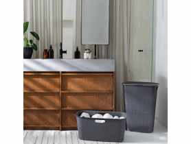 Kosz na pranie Softex 56 L szary CURVER