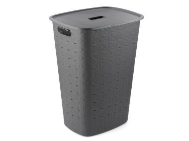 Zdjęcie: Kosz na pranie Softex 56 L szary CURVER