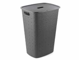 Kosz na pranie Softex 56 L szary CURVER