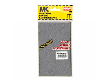 Zdjęcie: Podkładki filcowe premium 150x90 grafit MK