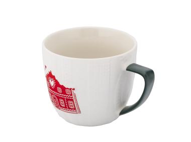 Zdjęcie: Kubek baryłka 540 ml Winter wool dekoracja piernikowy domek A ALTOM DESIGN