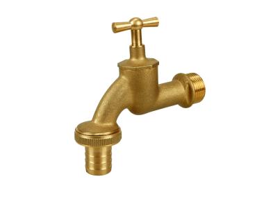 Zdjęcie: Kran czerpalny 3/4 z zaworem grzybkowym mosiądz TYCNER