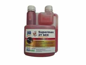 Olej do silinków dwusuwowych Supermax 2T Mix 0,5 L czerwony PSB