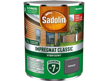 Zdjęcie: Impregnat Classic Hybrydowy antracyt 0,75 L SADOLIN