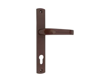 Zdjęcie: Klamka wąski szyld Diana 90 WKL brąz GAMAR