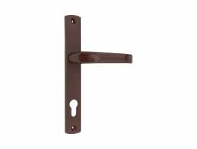 Klamka wąski szyld Diana 90 WKL brąz GAMAR