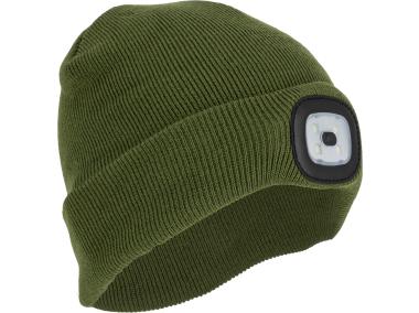 Zdjęcie: Czapka akrylowa z oświetleniem LED, zielona, CE, LAHTI PRO
