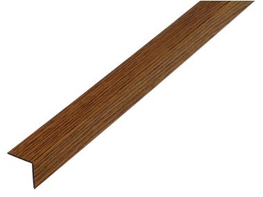 Zdjęcie: Profil kątowy PVC wiśnia 2000x20x20x1,5 mm ALBERTS