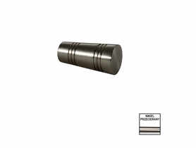 Końcówka karnisza Valentina fi 19 mm 2 szt turbo nikiel KARWEL