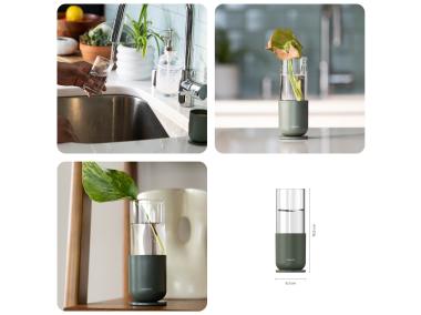 Zdjęcie: Pojemnik do propagacji roślin Plant Care szklany z metalową podstawą FISKARS