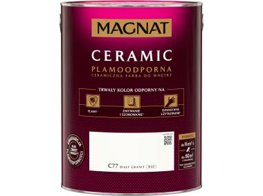 Zdjęcie: Farba Ceramic biały granit C77 5L MAGNAT