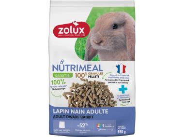 Zdjęcie: Karma granulat dla królika miniaturki adult Nutrimeal 850 g ZOLUX