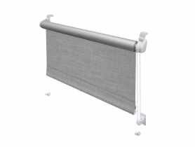 Roleta Mini Thermo Struktura 496 szary 57x150 cm GARDINIA