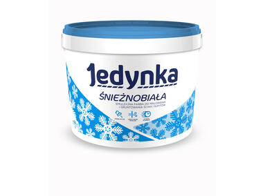 Zdjęcie: Farba do ścian i sufitów 5 L biała JEDYNKA