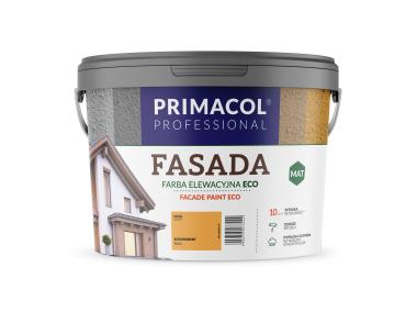 Zdjęcie: Farba fasadowa Eco kolor brzoskwiniowy 9 L PRIMACOL