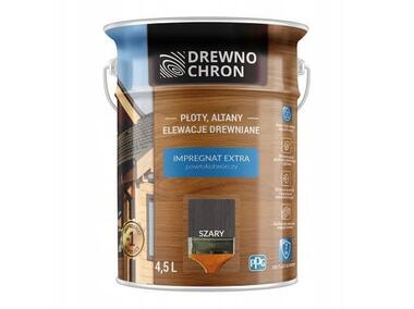 Zdjęcie: Impregnat Express 4,5 L szary DREWNOCHRON