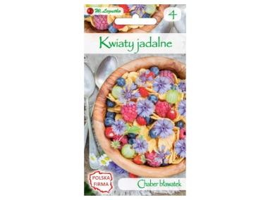 Zdjęcie: Kwiaty jadalne - Chaber bławatek niebieski 1 g W.LEGUTKO