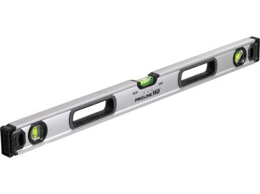 Zdjęcie: Poziomnica HD, 3 libelki, 2x frezowanie, 0,5mm / 1m, poziomica, magnes 2%, 80 cm PROLINE HD