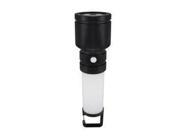 Zdjęcie: Akumulatorowa latarka LED Ster 3 W + 5 W czarny STRUHM
