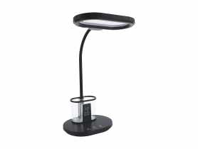 Lampka biurkowa SMD LED Elipso CCT kolor czarny max 12 W STRUHM